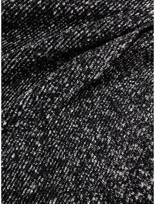 ＜SPECCHIO＞シャトルプリーツ 切り替えハイネックトップス