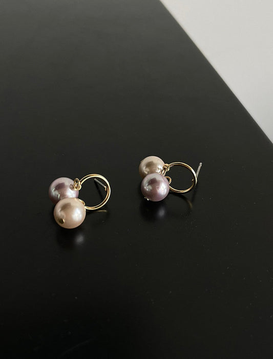 【WEB限定】ドロップパールピアス