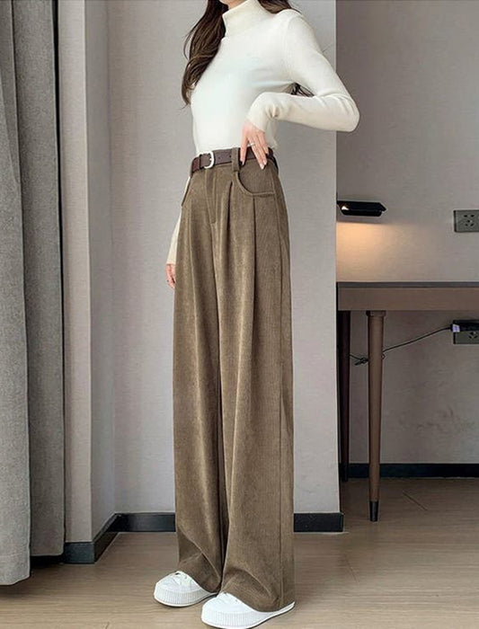 裏起毛  コーデュロイパンツ