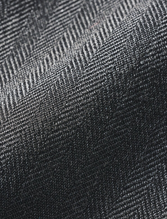 【受注】ストライプ切替え多ボタンシャツチュニック