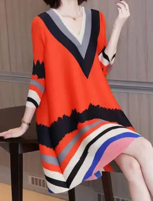【近日入荷】アートグラフィック チュニックワンピ※5月上旬入荷予定