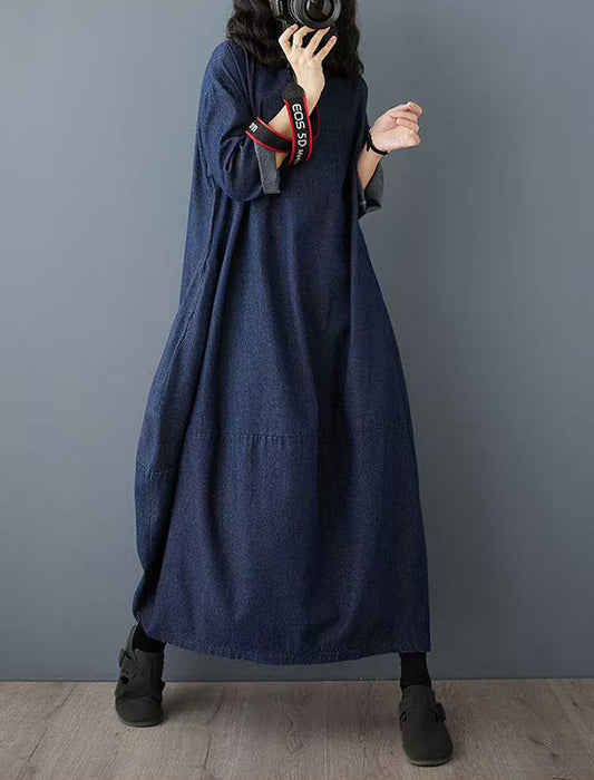 【近日入荷】バルーンデザインデニムワンピース※5月上旬入荷予定