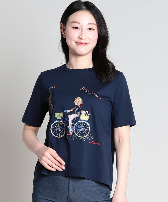 【メーカー直送】カノンちゃんTシャツ ボンジュール！