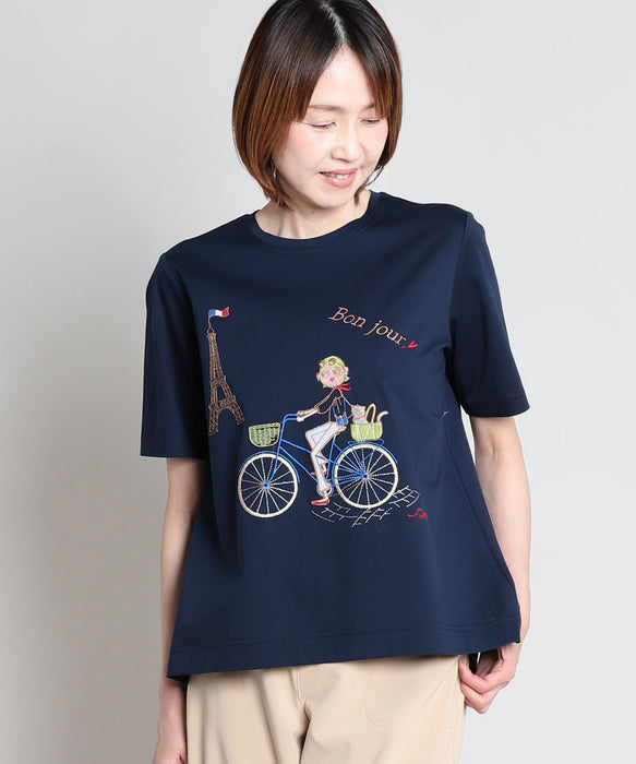 【メーカー直送】カノンちゃんTシャツ ボンジュール！